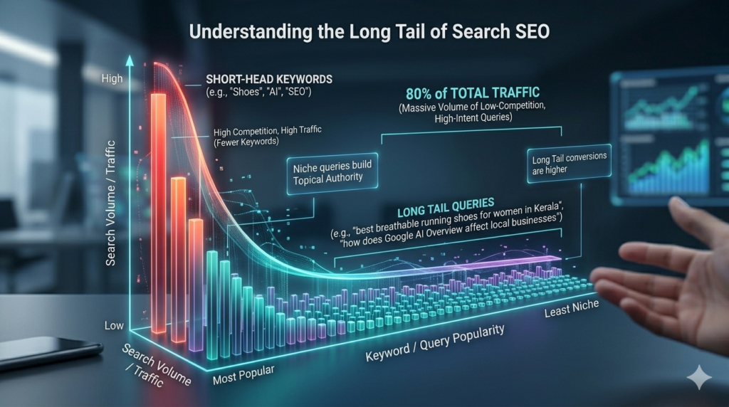 Understanding Google AI Overviews SEO 2026 and long-tail keywords.